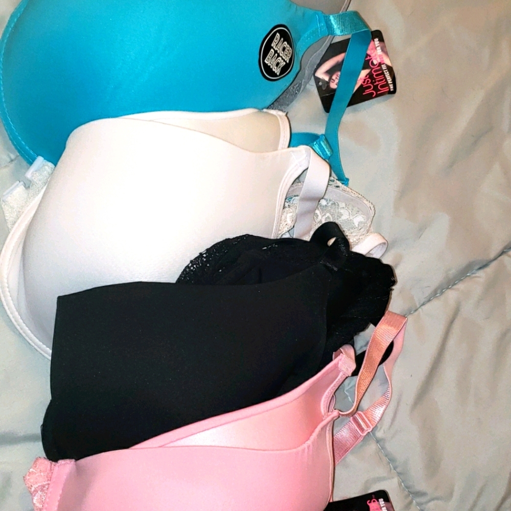Set of racer back bras